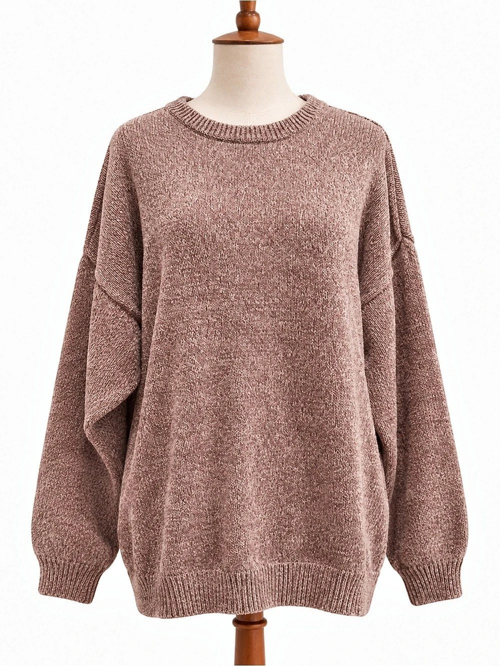Gap Brown Vintage 100% Knit Crewneck Sweater Knit Large